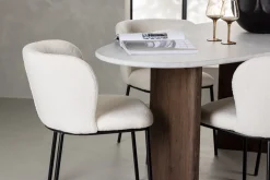 Edina Spisegruppe 180 cm Oval med 4 Edina Stoler