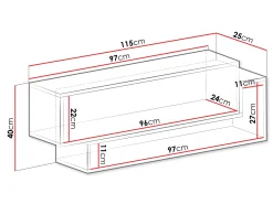 Edson Vegghylle 115 cm