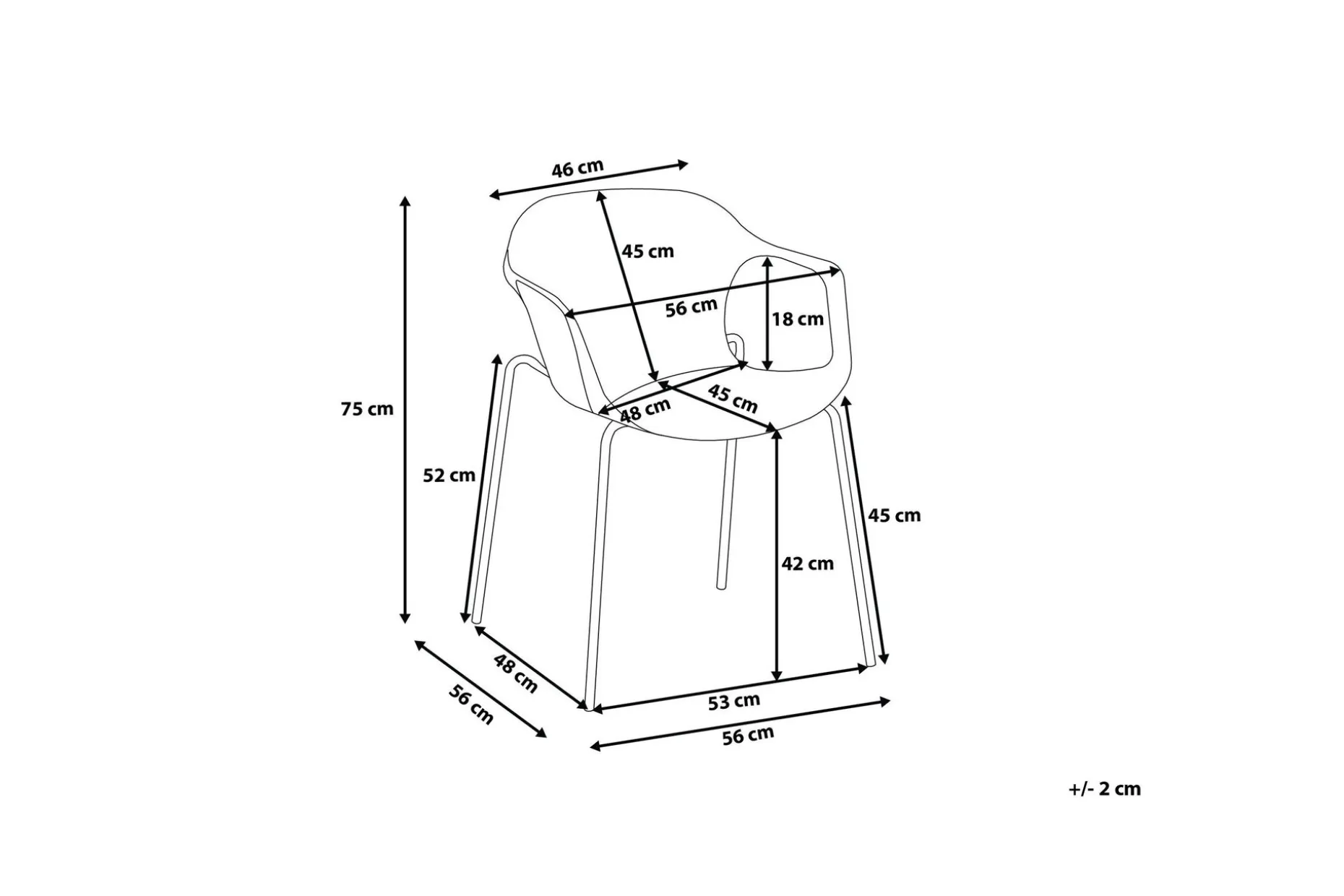 Elbert Stol 2-pk