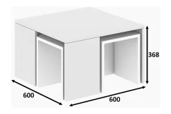Elegancia Settbord 60 cm 4 Bord