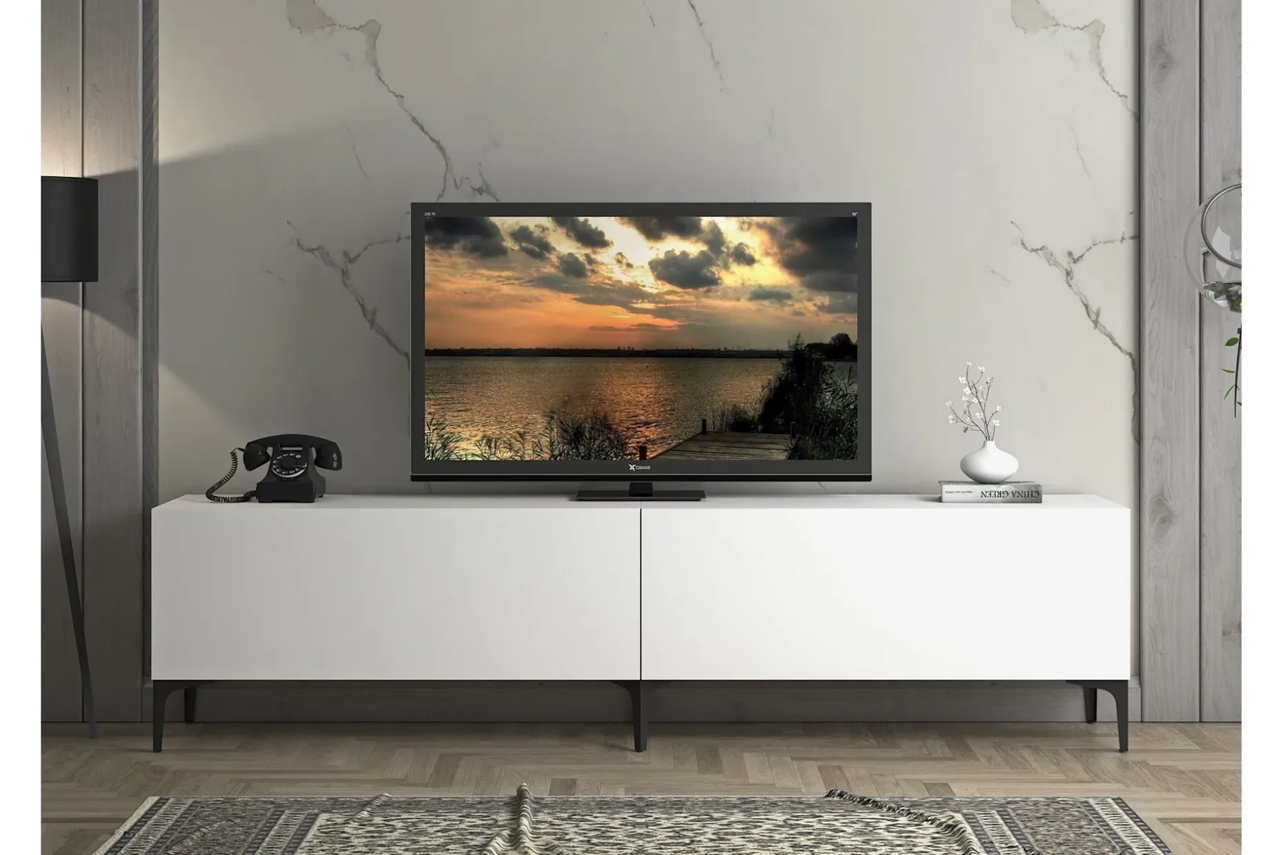 Elspet TV-benk 200 cm