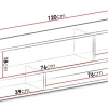 Elvaren Vegghylle 120 cm