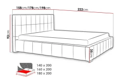 Elverum Seng 140x200