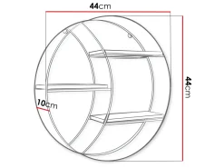 Elyran vegghylle 44 cm