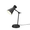 Enzo Bordlampe E27 Mattsvart