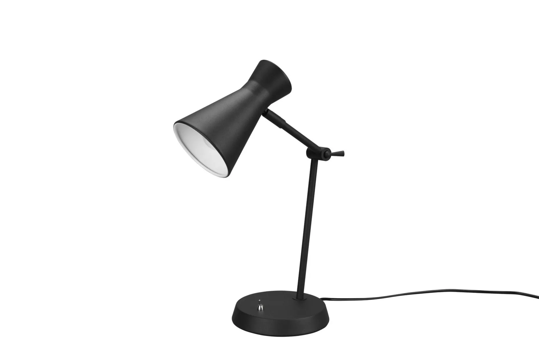 Enzo Bordlampe E27 Mattsvart
