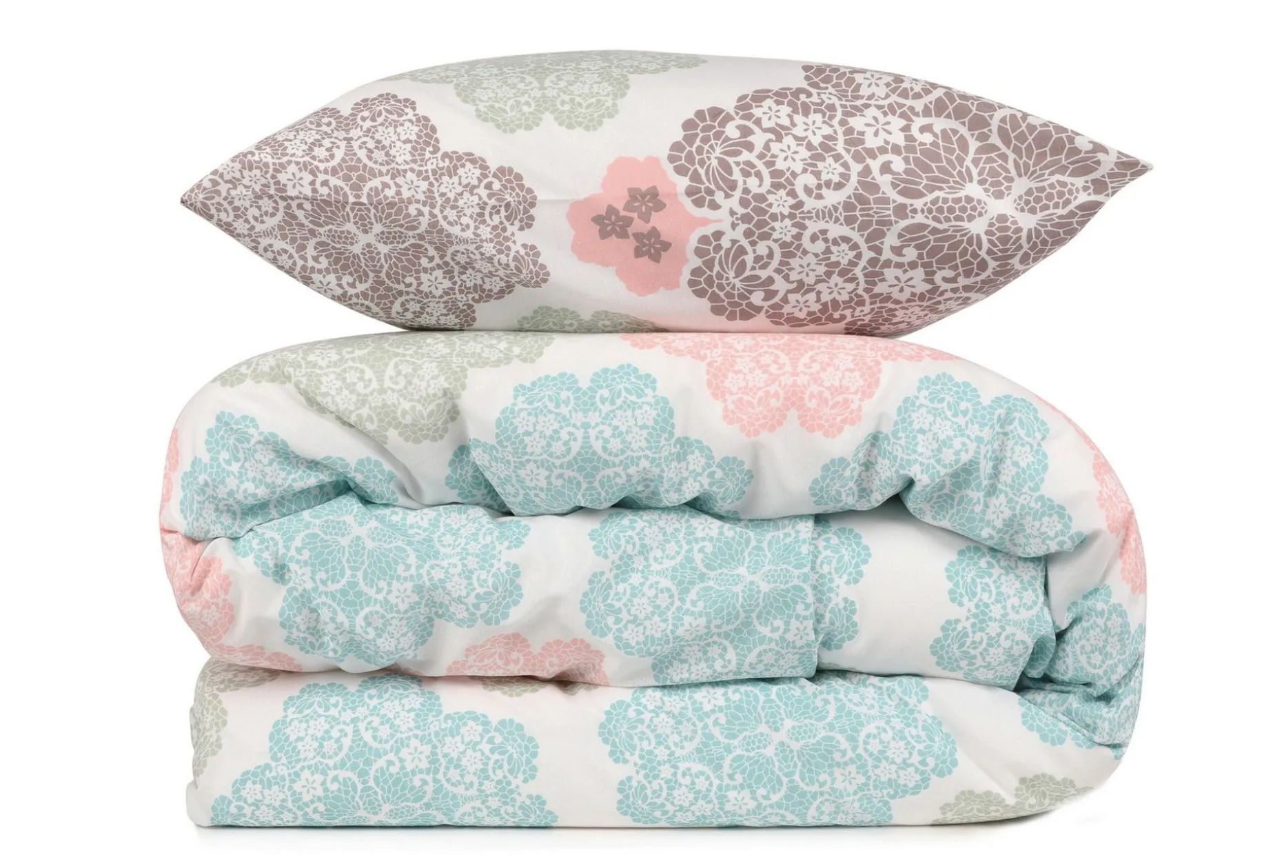 Eponj Home Sengeteppe Dobbelt 200x235+Laken+2 Putetrekk