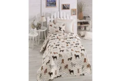 Eponj Home Sengeteppe Enkelt 160x220+Putetrekk Quiltet