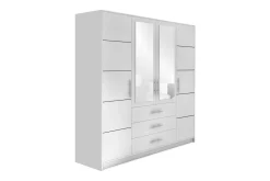 Escaldes Stor Garderobe med Speil 196 cm bred 200 cm høy