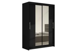 Estella Garderobe 120 cm Skyvedører Smalt Speil