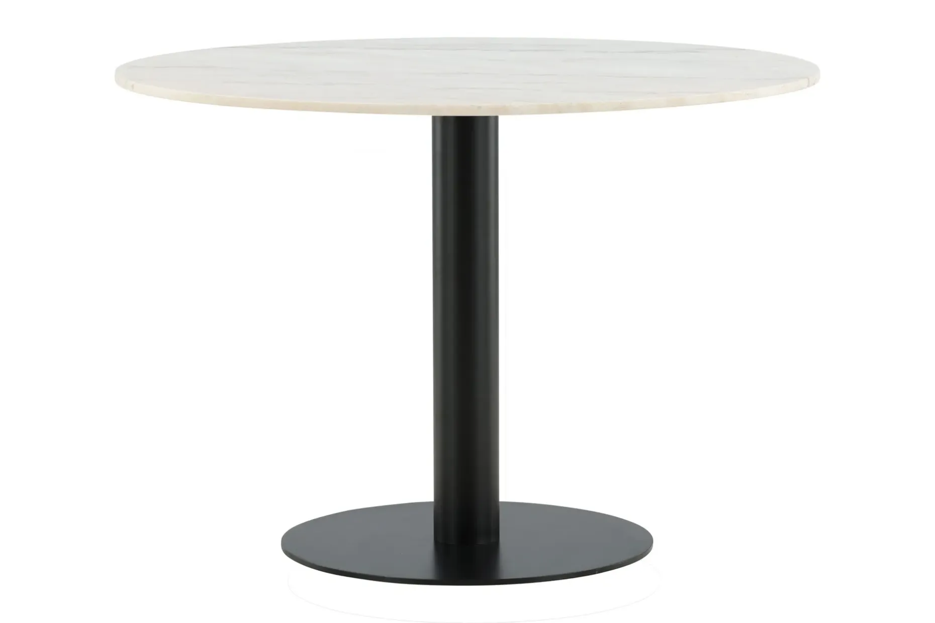 Estelle Spisebord 106 cm Rundt Marmor