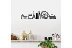 European Cities Skyline Veggdekor