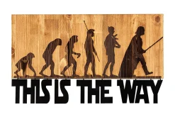 Evolution Veggdekor