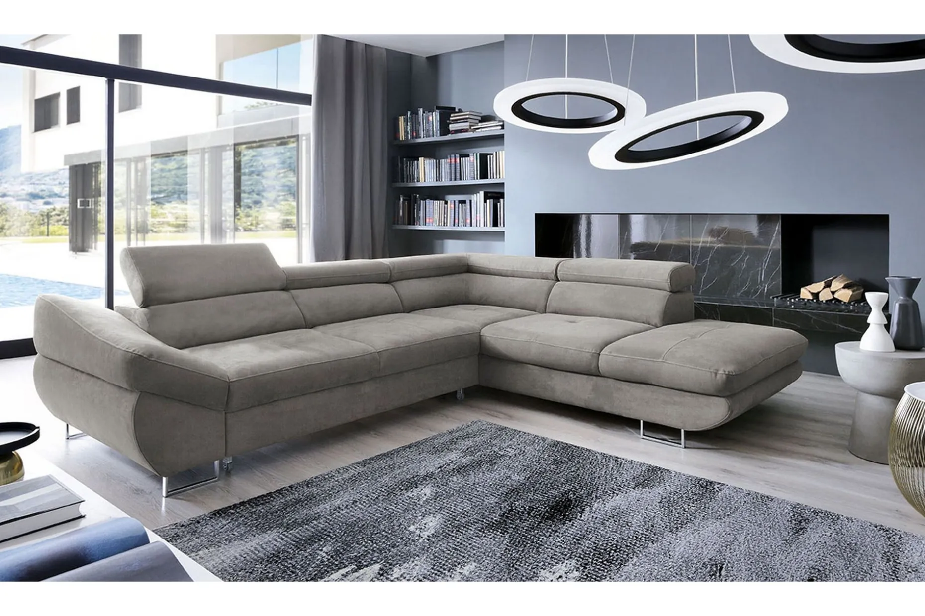Fabio Divansovesofa 280x235x88 cm