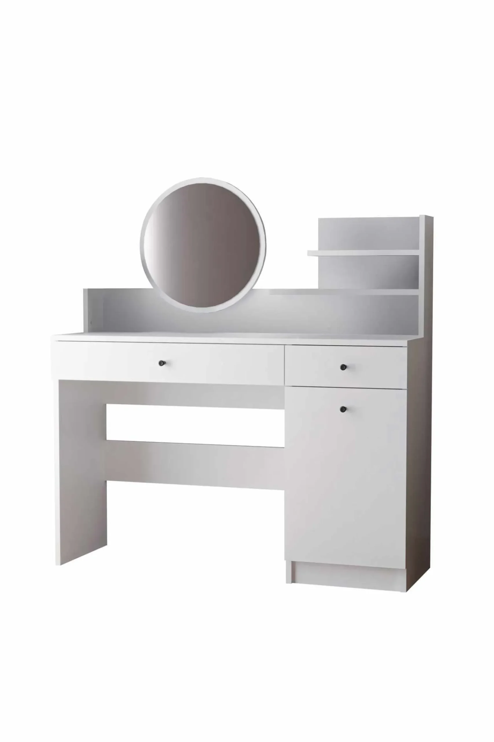 Fabrony sminkebord med speil 124 cm
