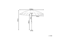 Faenza Parasol 255 cm