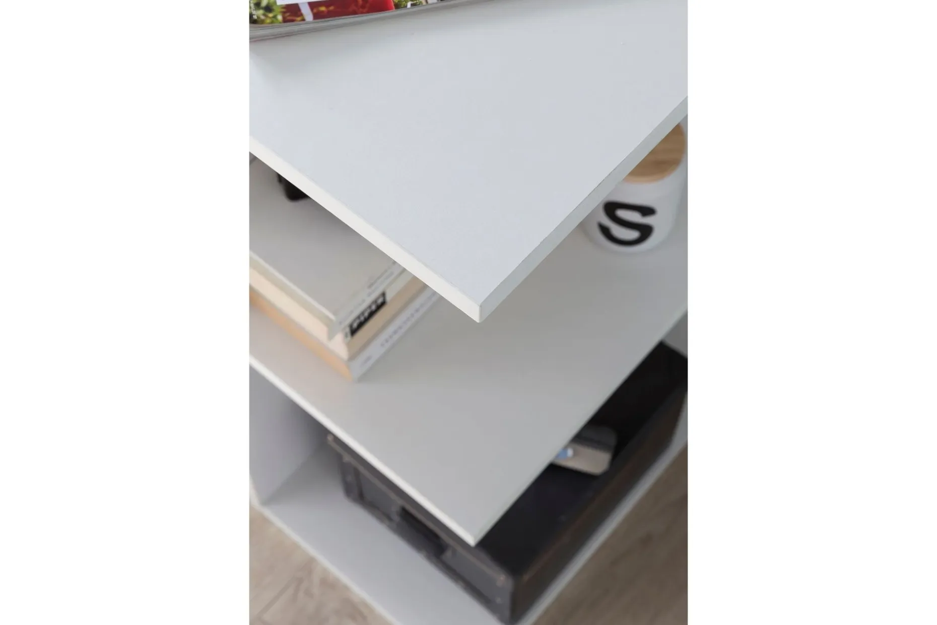 Farleys Skrivebord 82 cm med Oppbevaringshyller