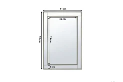 Fenioux Speil 61 cm