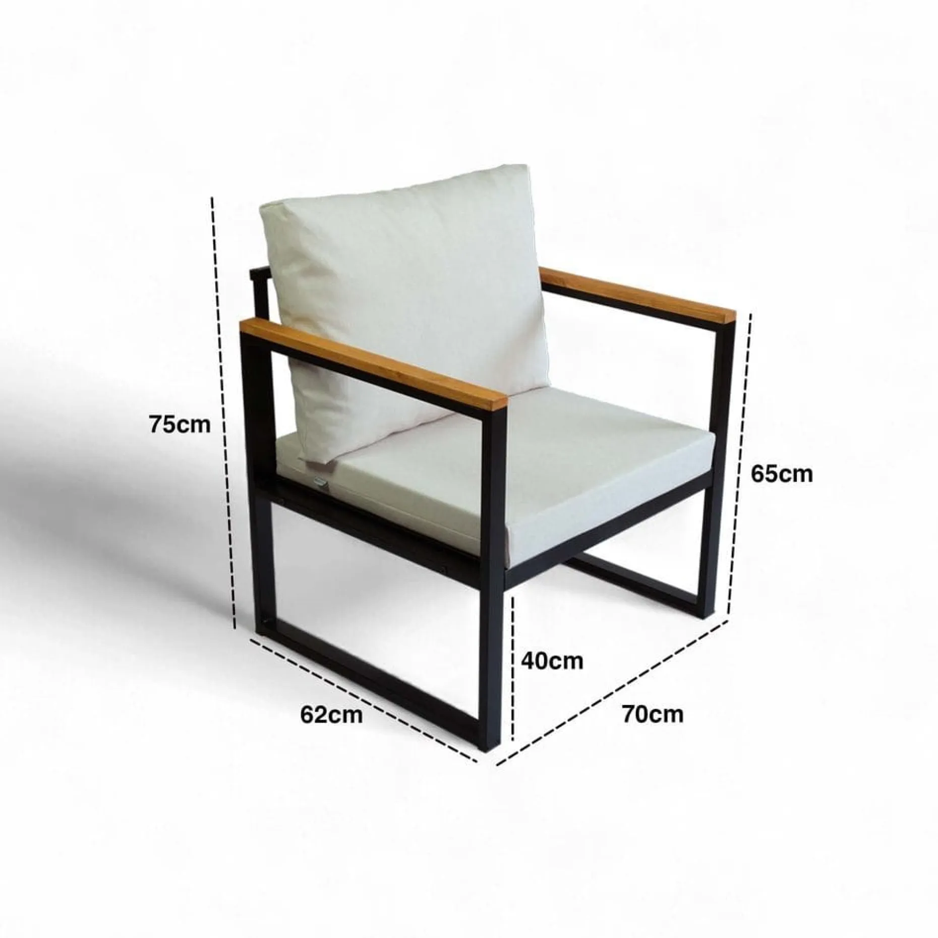 Feylan Hagesofa 70 cm
