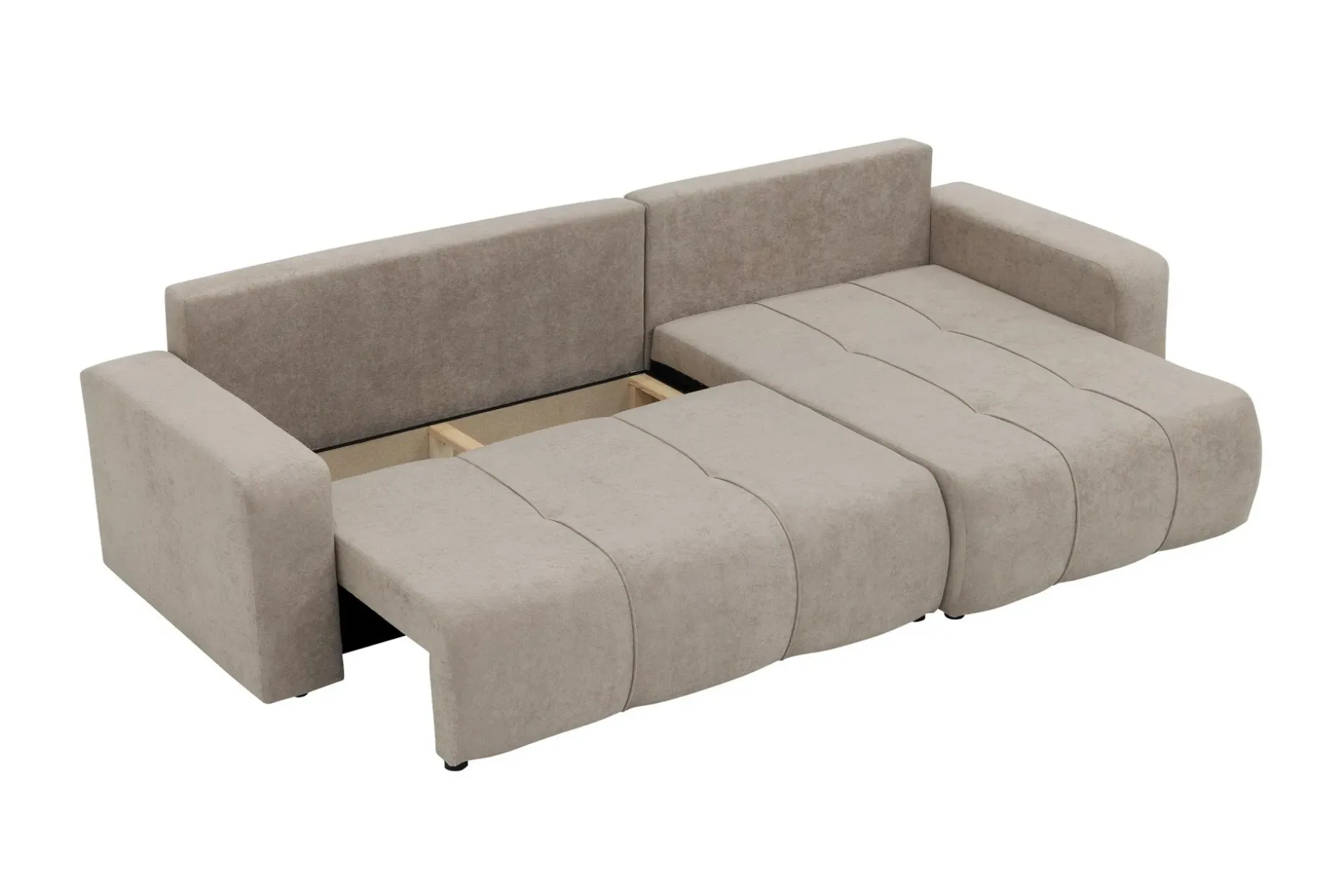 Flo Sovesofa med Sjeselong 3-seter