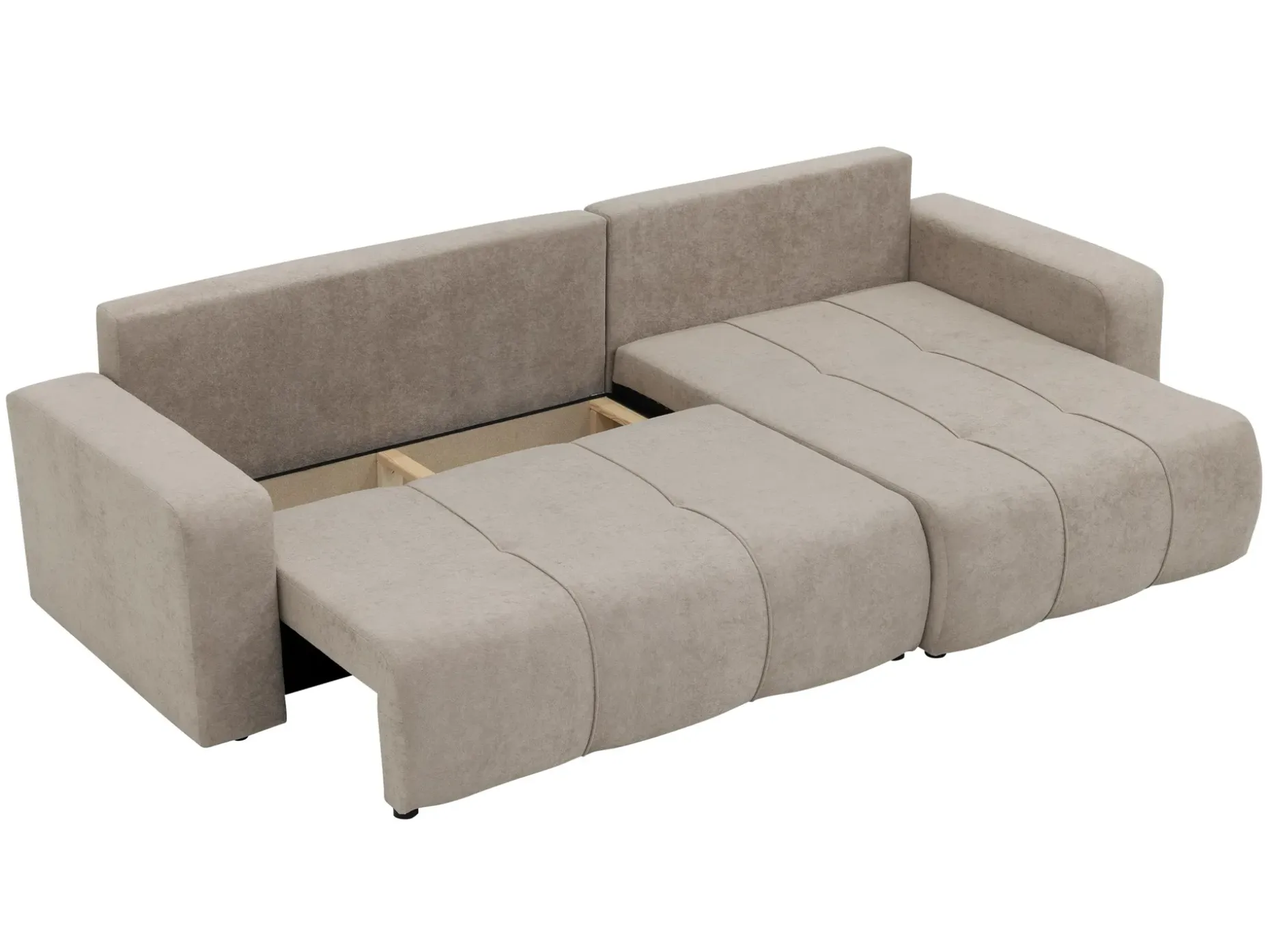 Flo Sovesofa med sjeselong 3-seter