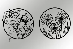 Flowers Veggdekor