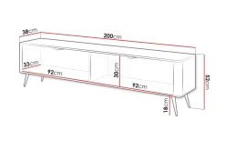 Forba TV-benk 200 cm