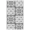 Fototapet Black Ornament 50x1000