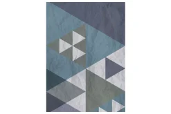 Fototapet Blue Patchwork 50x1000