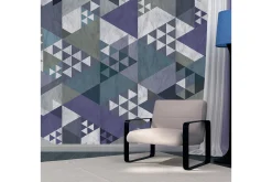 Fototapet Blue Patchwork 50x1000