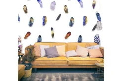 Fototapet Colorful Feathers 50x1000