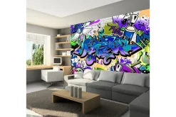 Fototapet Graffiti Violet Theme 400x280