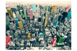 Fototapet New Yorks Colorful Reflections 200x154