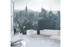 Fototapet NYC Tegn på En Farget Bakgrunn 250x193