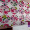 Fototapet Pink Meadow Circle 50x1000