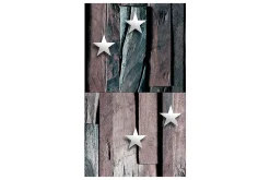 Fototapet Stars On Wood 50x1000