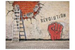 Fototapet The Invisible Hand Of The Revolution 250x193