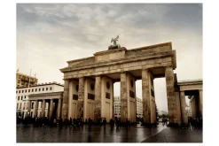 Fototapet Tourists Near Brandenburger Tor 250x193