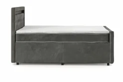 Franco Light komplett sengesett med oppbevaring LED-belysning 120x200 cm