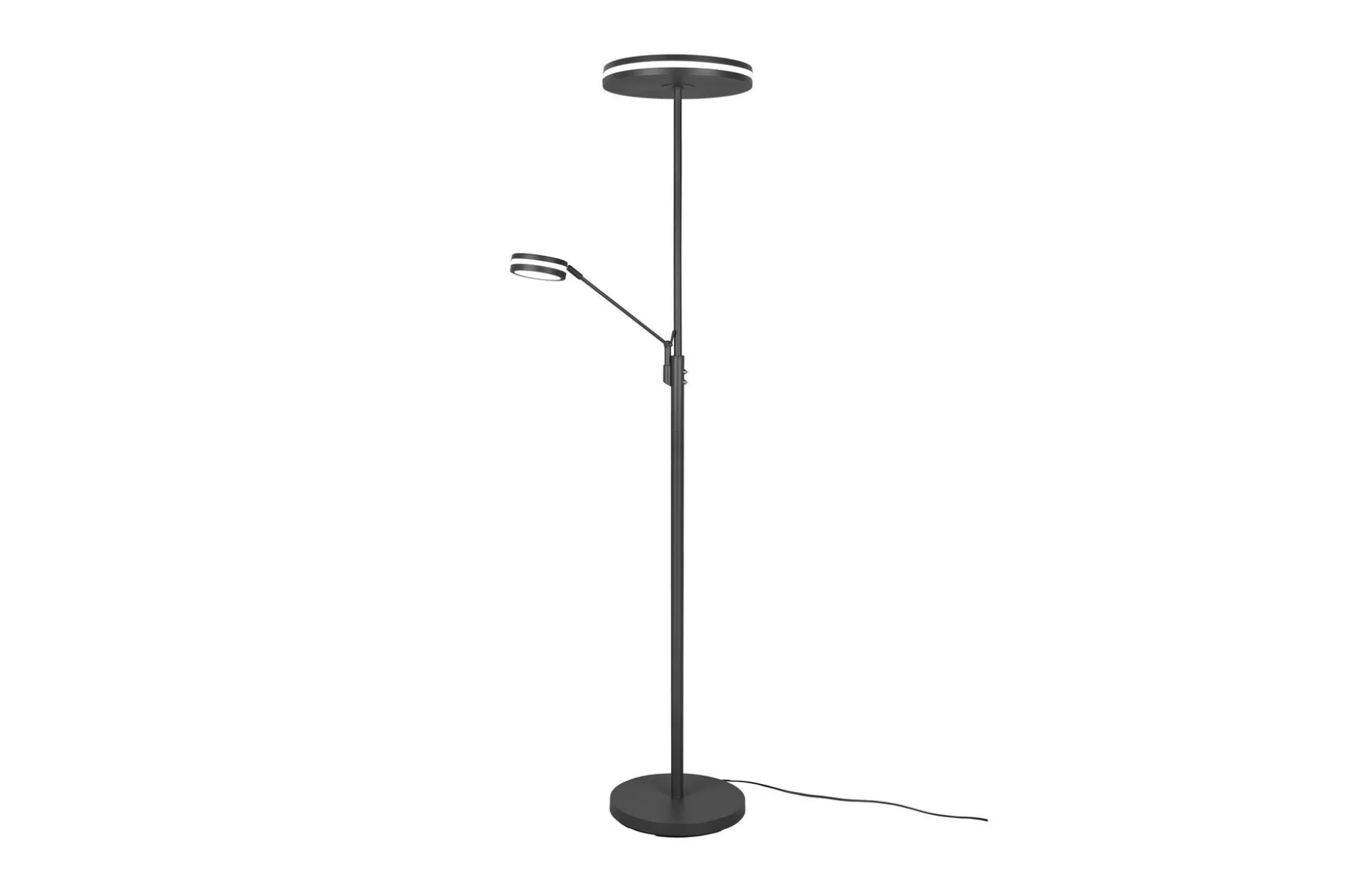 Franklin LED-Gulvlampe Uplighter Antrasitt