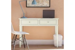 Franklin Skrivebord 90 cm med Oppbevaringsskuff Hvit