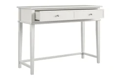 Franklin Skrivebord 90 cm med Oppbevaringsskuff Hvit