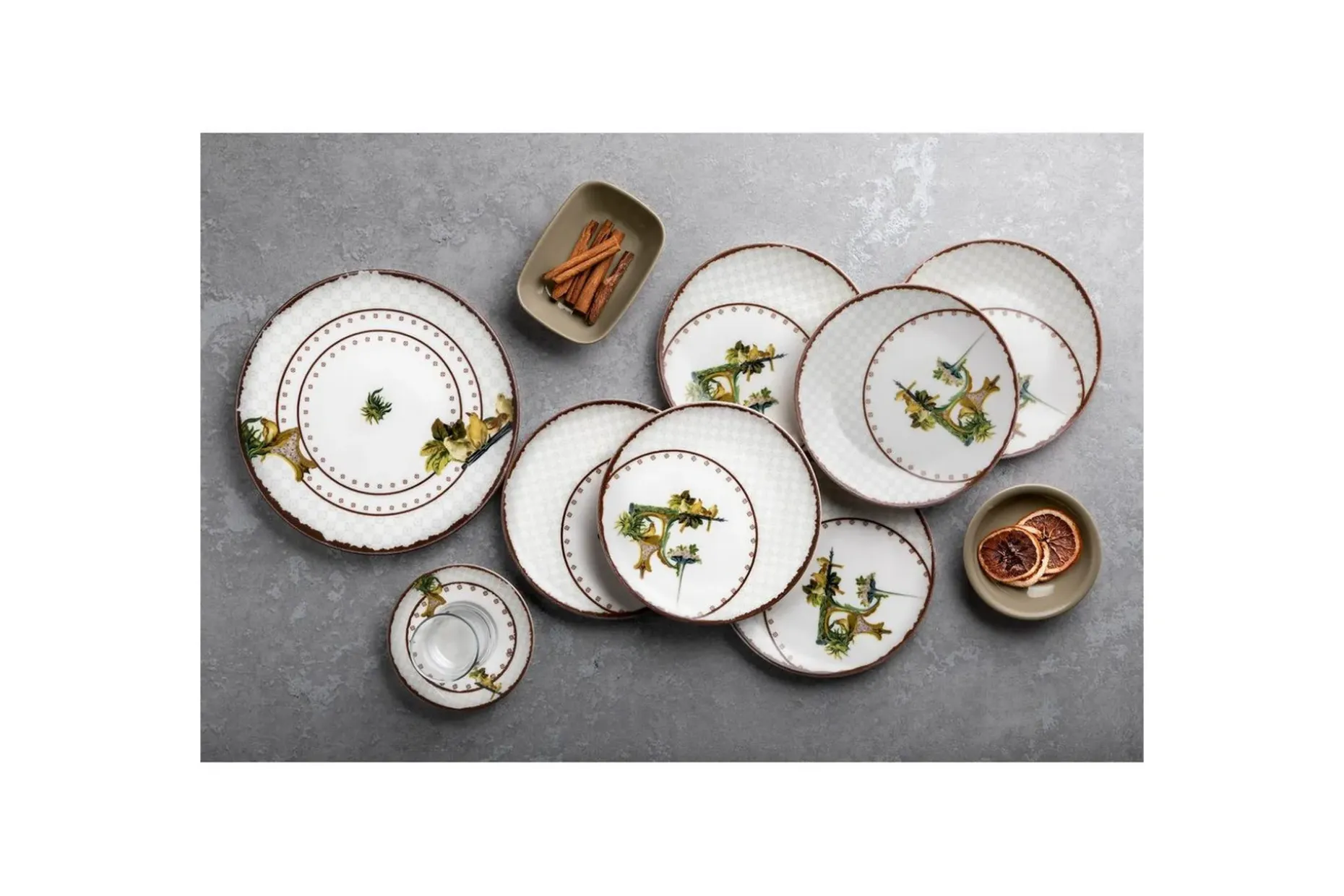 Frokostsett (25 deler) Nylar 129 flerfarget