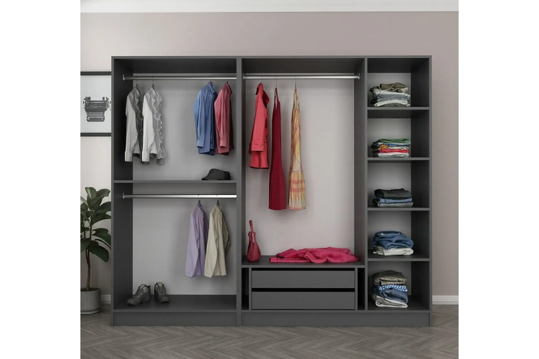 Fruitland Garderobe 225 cm