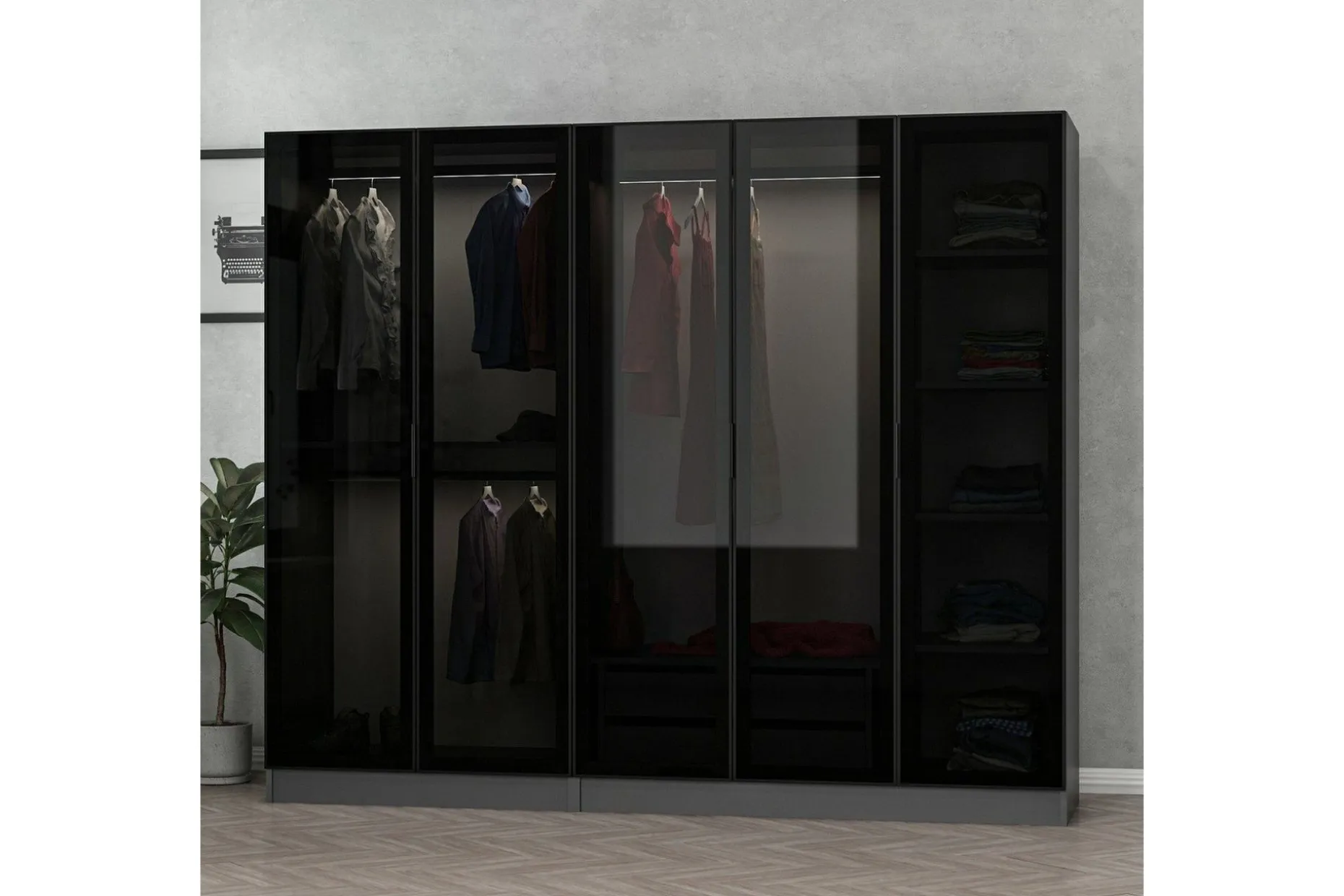 Fruitland Garderobe 225 cm
