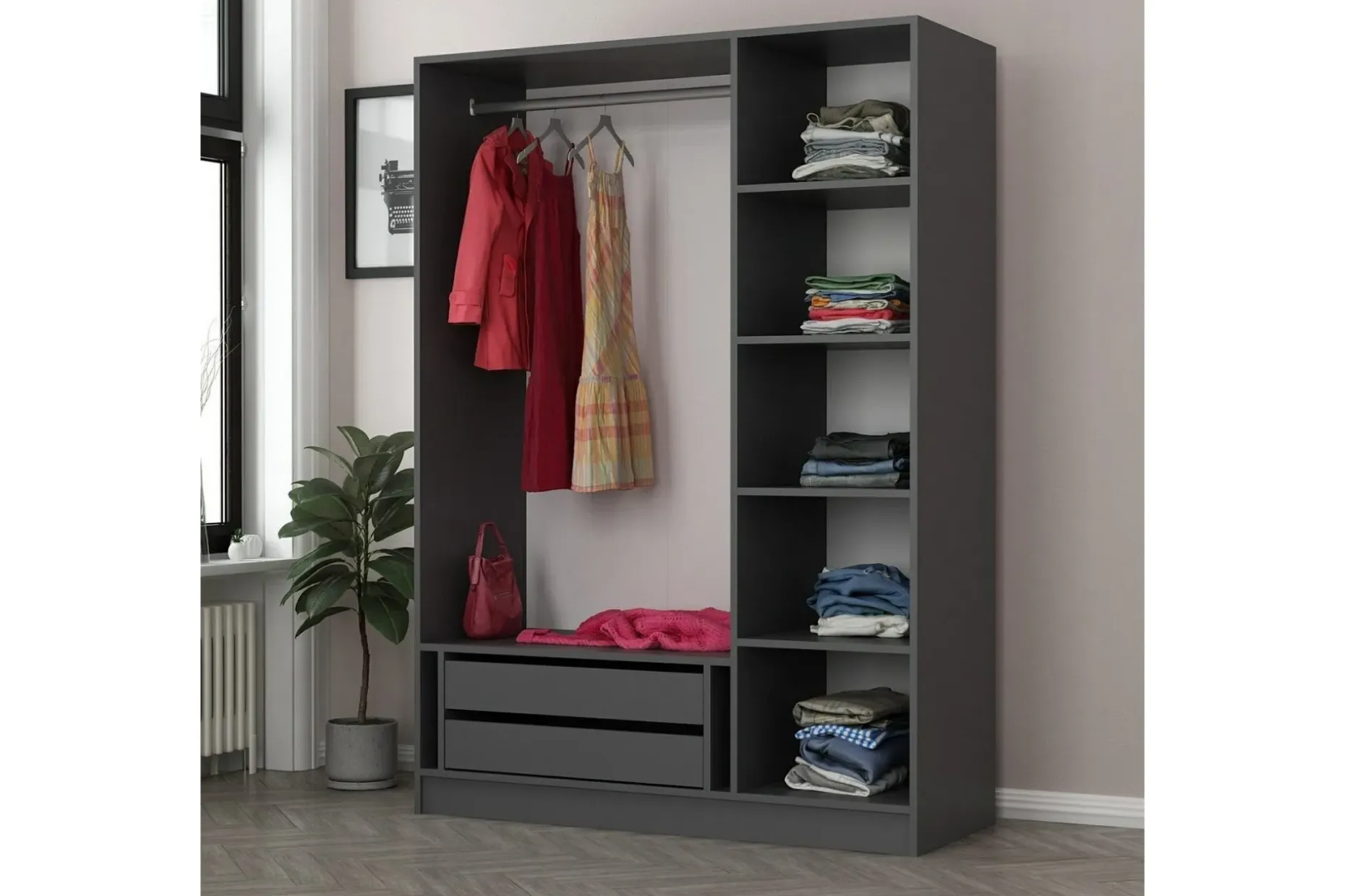Fruitland Garderobe 135 cm
