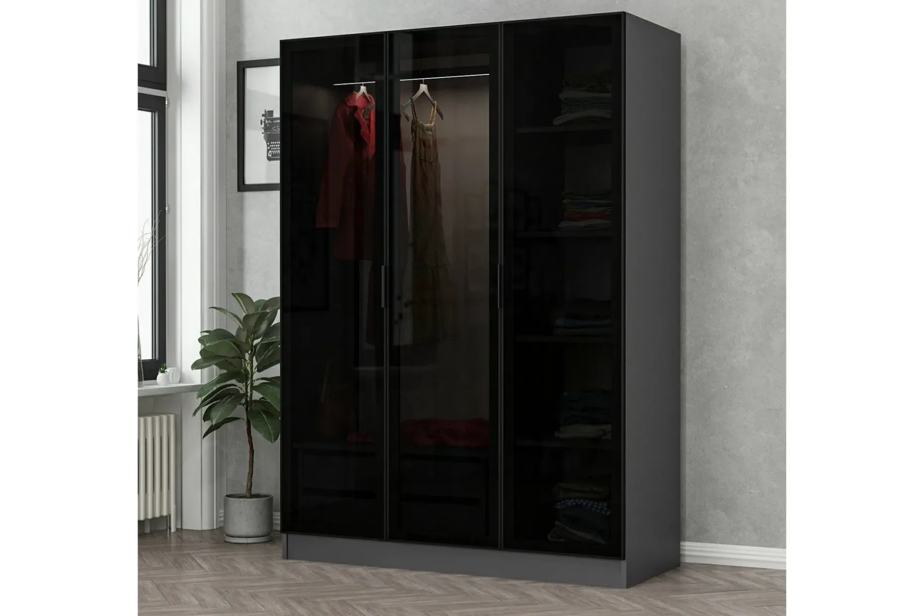Fruitland Garderobe 135 cm
