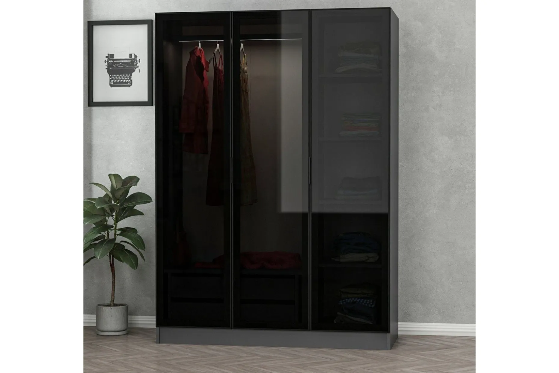 Fruitland Garderobe 135 cm