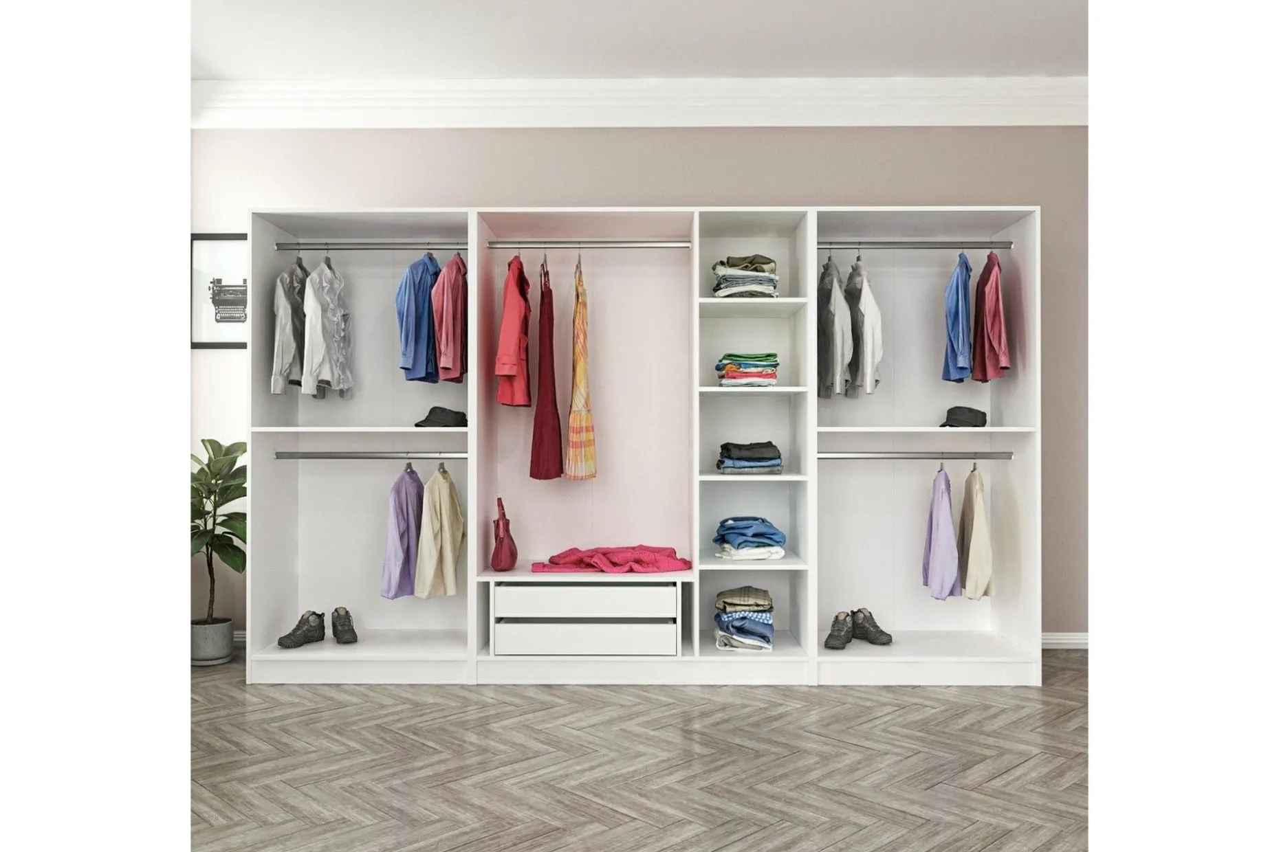 Fruitland Garderobe 315 cm