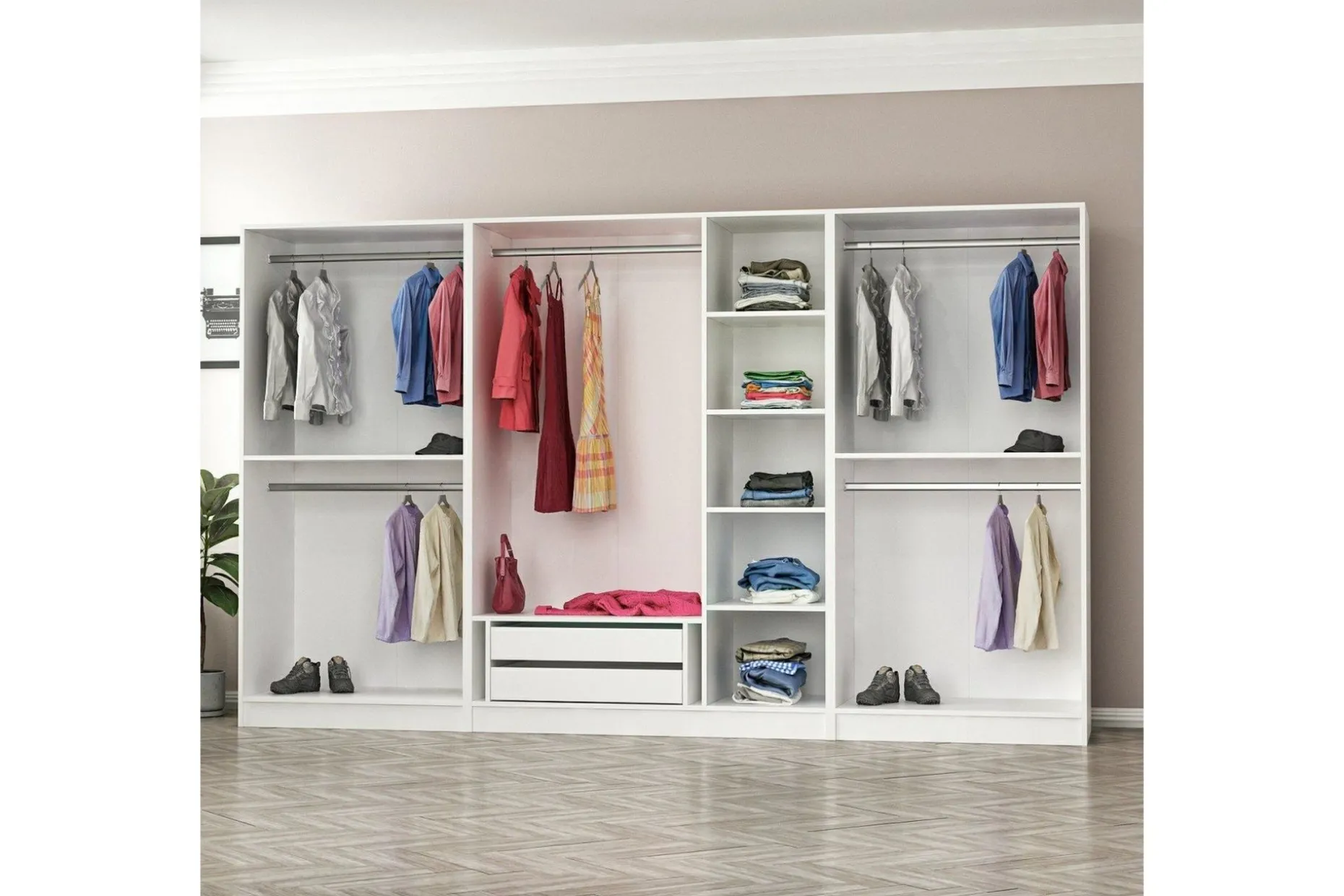 Fruitland Garderobe 315 cm